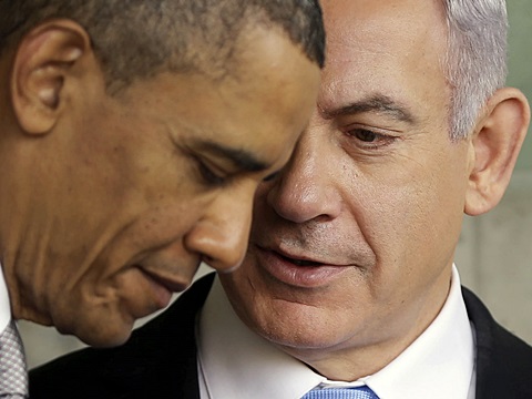 נתניהו ואובמה. לחץ לחידוש המו"מ [צילום: AP]