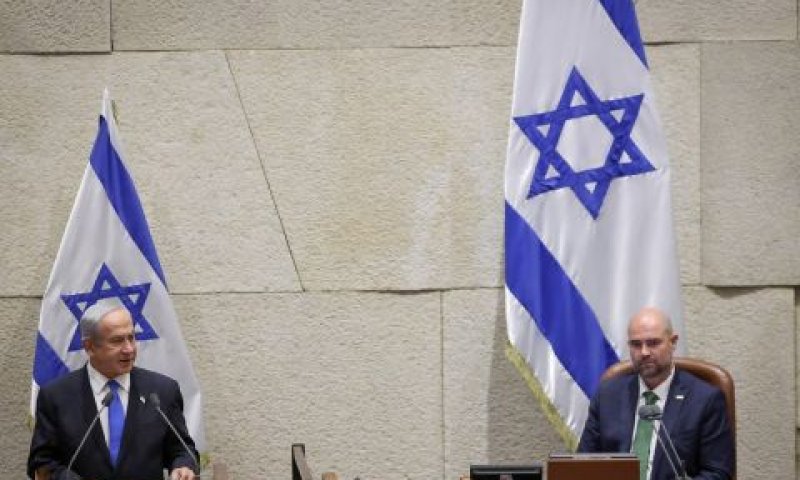 נתניהו. העם הוא עמוד התווך של הדמוקרטיה [צילום: נועם מושקוביץ/דוברות הכנסת]