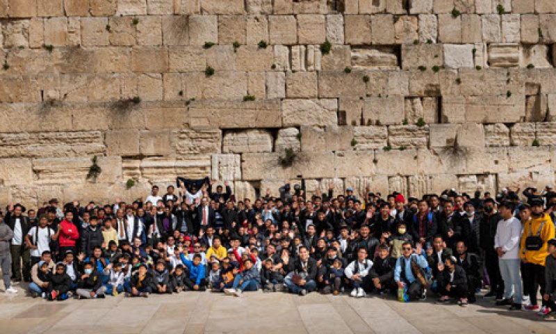 התרגשות גדולה [צילום: יהושע הלוי, באדיבות ארגון שבי ישראל]
