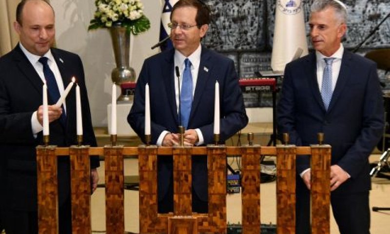 דדי ברנע, יצחק הרצוג ונפתלי בנט [צילום: חיים צח/לע"מ]