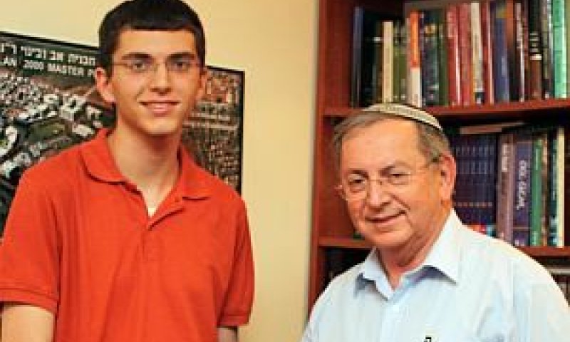 איתמר ופרופ' קוה [צילום: יח"צ]