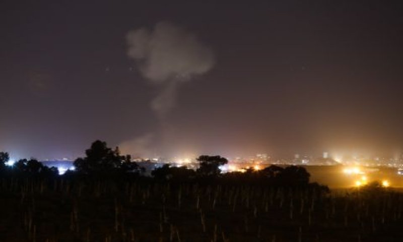 תקפיות חיל האוויר ברצועה [צילום: הדס פרוש/פלאש 90]