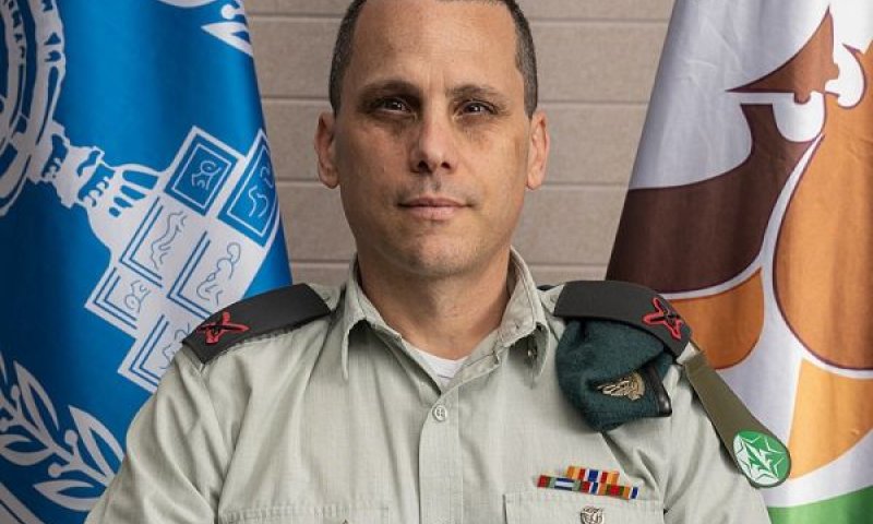 מנדלבליט. פרסם צו [צילום: דובר צה"ל]