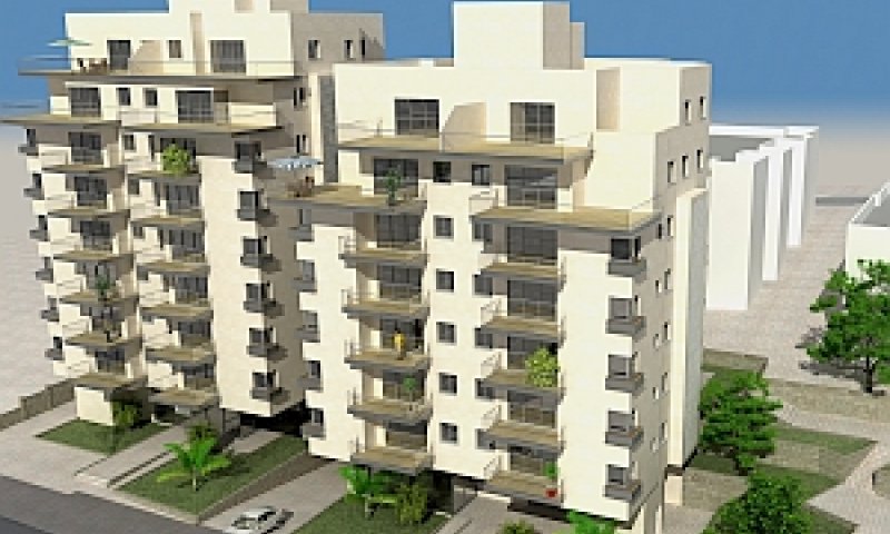 פרויקט אילנות בורכוב ההולך ומוקם בימים אלו ברחוב בן ציון ישראלי בגבעתיים בשכונת בורכוב [צילום: יח"צ]