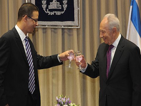 שגריר מצרים, עאטף מוחמד סאלם סייד אל-אהל [צילום: מארק ניימן/ לע"מ]