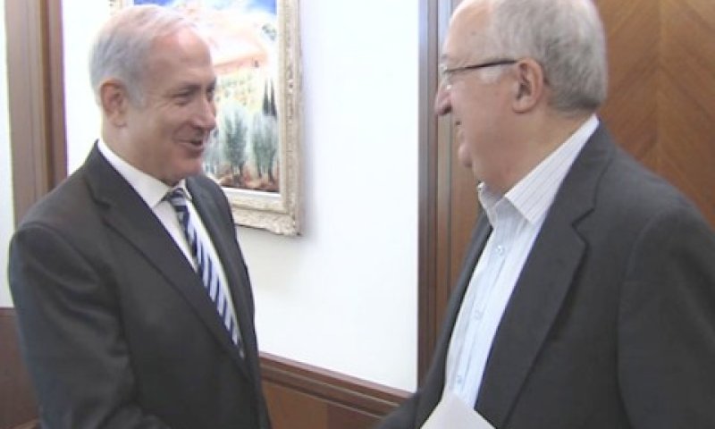 טרכטנברג ונתניהו [צילום: לע"מ]
