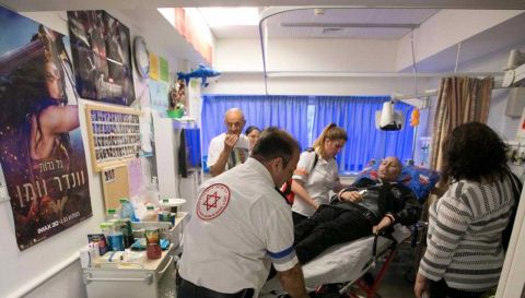 חדרו של דור ציציאשוולי בבית חולים "דנה"