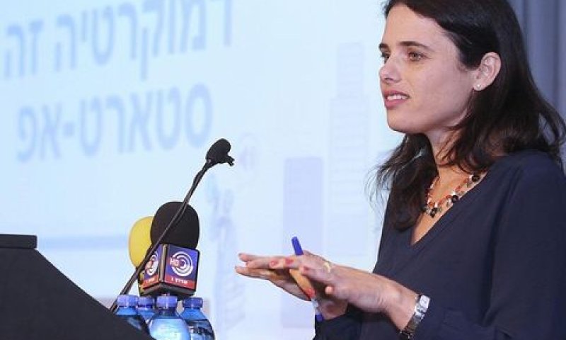 שקד. "מי קובע מה מידתי?" [צילום: ניב קנטור]
