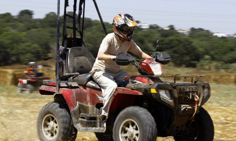 המערכת הותקנה בטרקטורון [צילום: דין סטופ]
