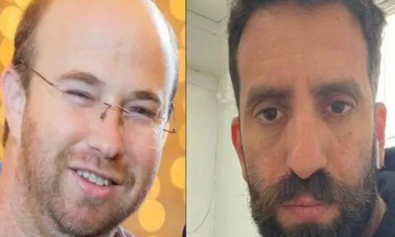 רס"ם מיל' עפר יונג ז"ל, רס"ם מיל' צביקה פרידמן ז"ל [צילום: דובר צה"ל]