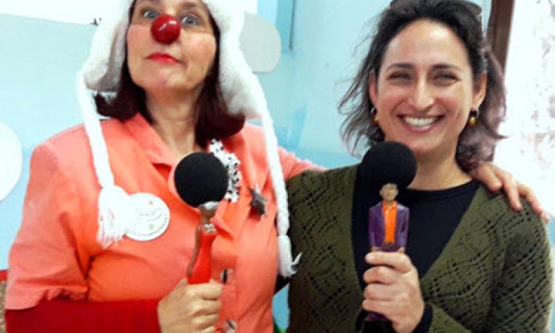 מימין: אורנה גבריאלי ושושי אופיר [צילום: מרכז רפואי זיו]