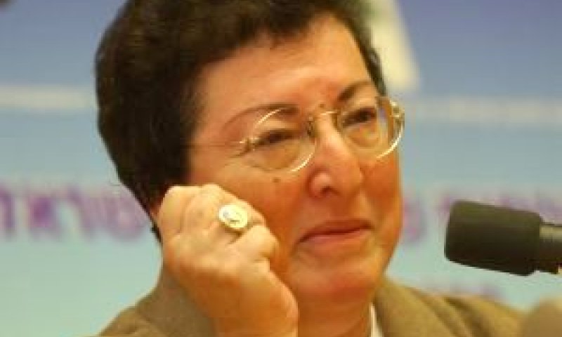 יו"ר הקרן לישראל חדשה, נעמי חזן [צילום: פלאש 90]