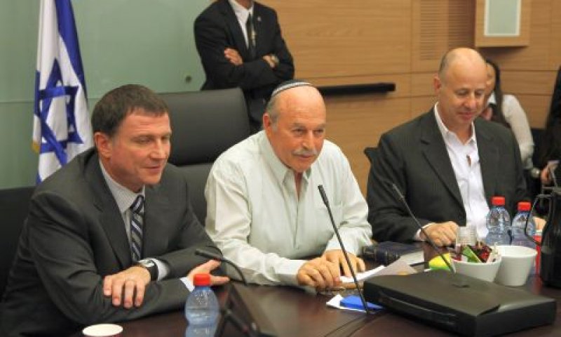 סלומינסקי בוועדה, היום. "עומדים בפני תקופה לא פשוטה" [צילום: פלאש 90]