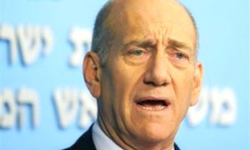 אולמרט. ליל בשורה [צילום: AP]