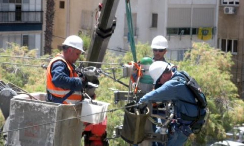 בלי עובדות בשטח [צילום: צבי גיל]