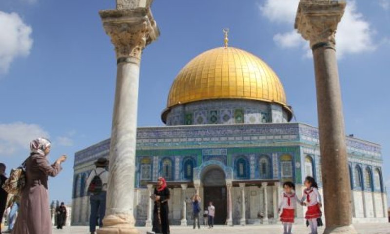 הר-הבית. ערעור על זכותו של העם היהודי על המקום [צילום: Garrett Mills/פלאש 90]