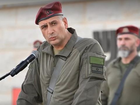 מפקד אוגדה 98 תא"ל גיא לוי [צילום: דובר צה"ל]
