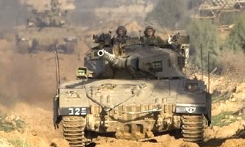 לקראת פעולה קרקעית [צילום: AP]