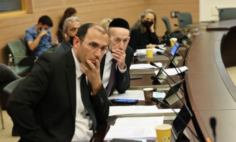 מקלב ורוטמן. לא מצביעים [צילום: נועם מושקוביץ/דוברות הכנסת]