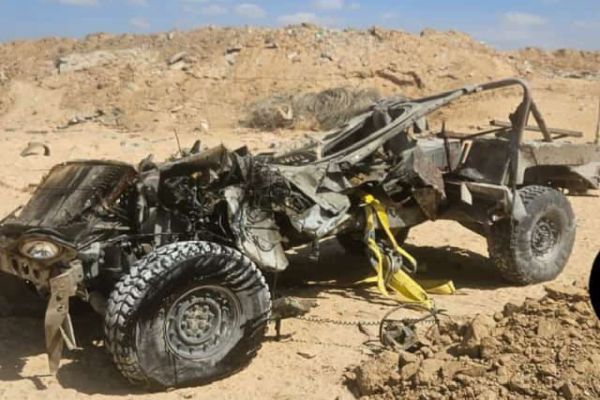 ההאמר לאחר הפגיעה [צילום: שימוש לפי סעיף 27א לחוק זכויות יוצרים]