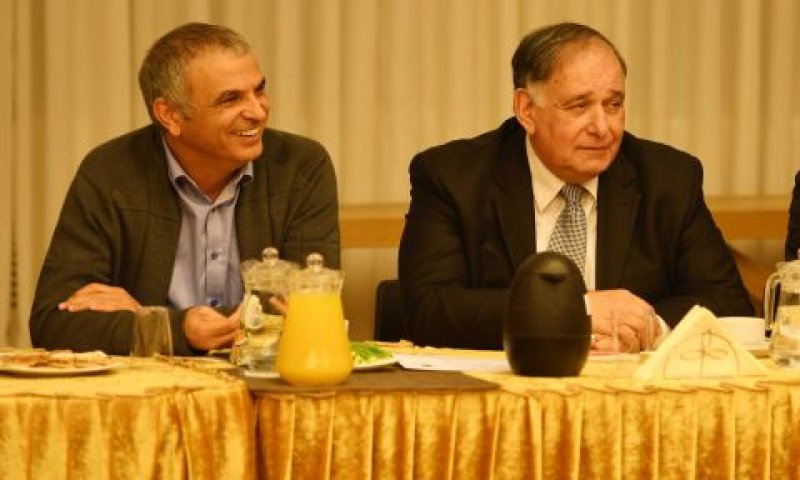 יונה יהב, משה כחלון [צילום: ראובן כהן / דוברות עיריית חיפה ]