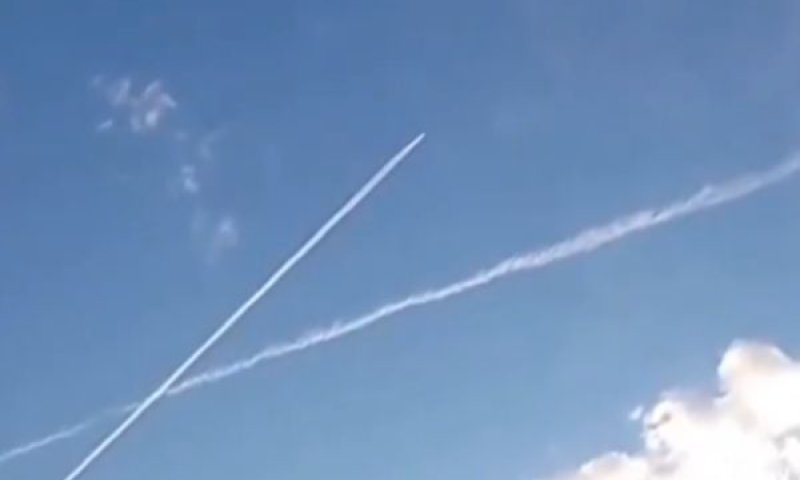 תרגיל ירי טילים שמבצעים משמרות המהפכה [צילום: רשתות חברתיות לפי סעיף 27א' לחוק זכויות יוצרים]
