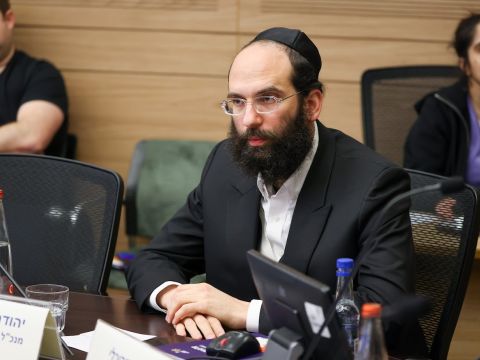 יהודה מורגנשטרן [נועם מושקוביץ/דוברות הכנסת]