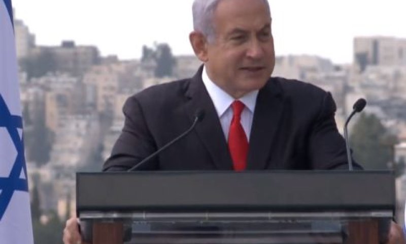 נתניהו בסיעת הליכוד [צילום: צילום מסך]