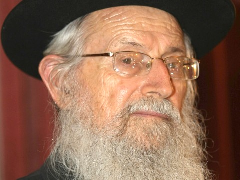 הרב זלמן ברוך מלמד. אין מקום למלשינים [צילום: פלאש 90]