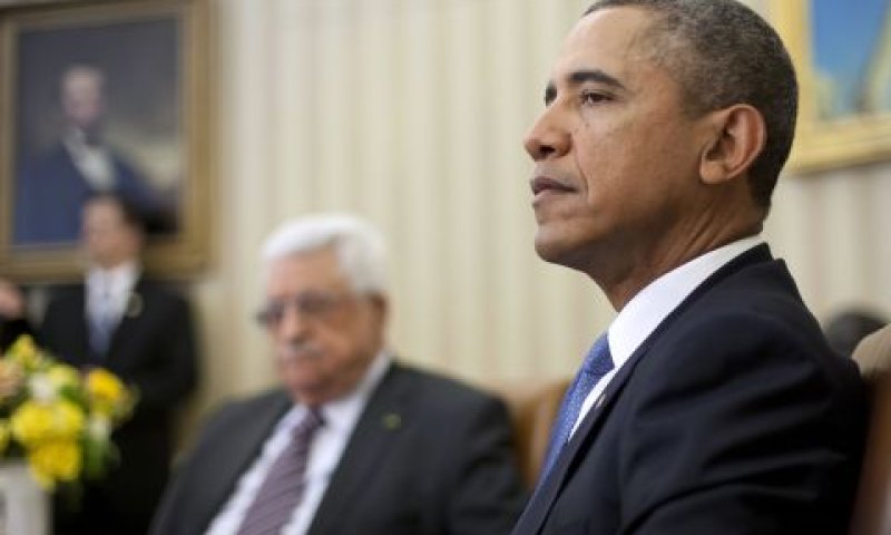 אובמה ואבו מאזן. סכנה לתמיכה [צילום: AP]