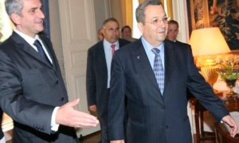 ברק עם עמיתו הרבה מורין [צילום: AP]
