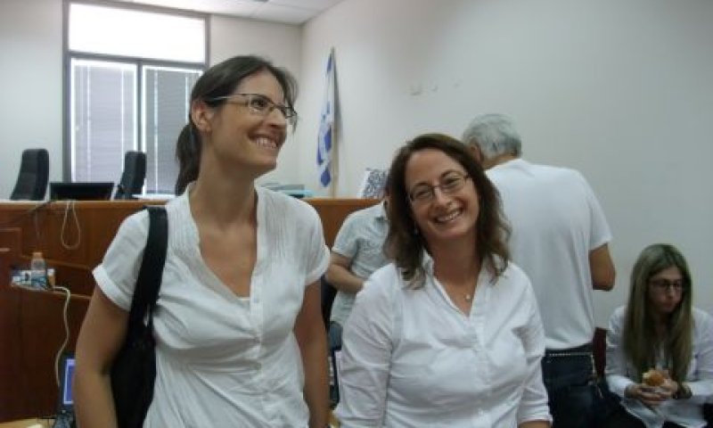 נגב (מימין) והררי-גולדמן. "אולמרט לא היה מודע"