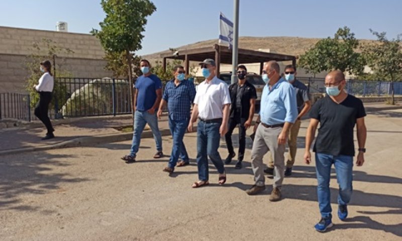 השר הנגבי במצפה כרמים. הממשלה תבחן