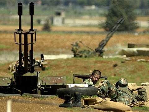 עמדה סורית בבקעת הלבנון [AP]