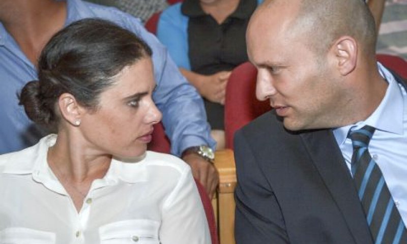 איילת שקד ונפתלי בנט [צילום: פלאש 90]