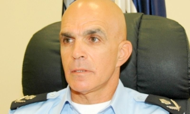 "בכל אותם ימים, הדוח היה מונח על שולחנו". ניצב אילן פרנקו [צילום: יובל אראל לשכת דוברות משטרת תל אביב]