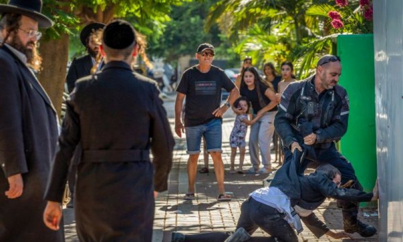 המהומות ביהוד [צילום: יוסי אלוני/פלאש 90]
