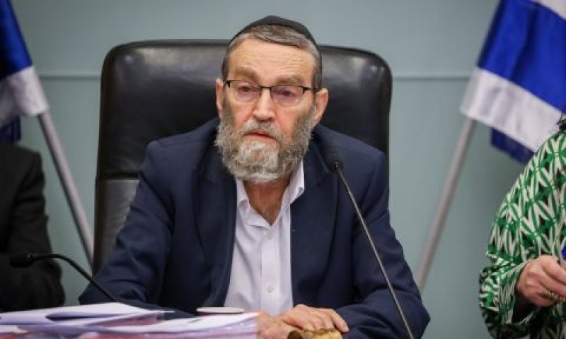 ח"כ גפני. דורש את משכורות המורים החרדים [צילום: נועם מושקוביץ/דוברות הכנסת]