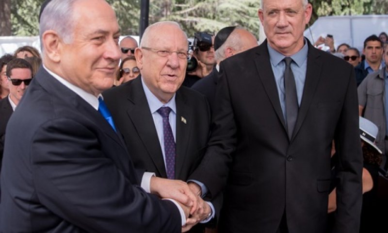 גנץ. בלי ספינים ובלוקים [צילום: יונתן זינדל, פלאש 90]