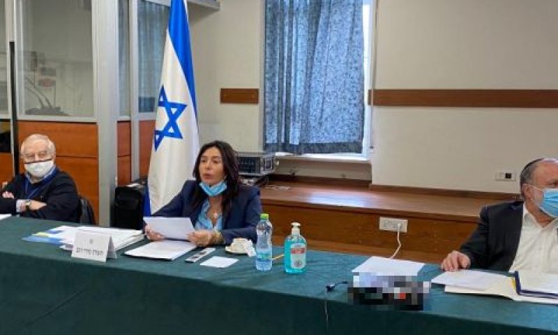 השרה רגב בישיבת הממשלה [צילום: פייסבוק]
