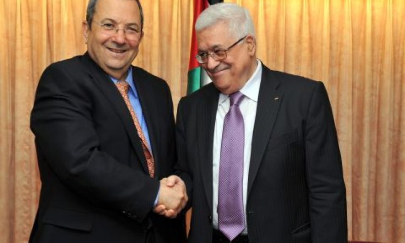 אבו ומאזן וברק בפגישתם בניו יורק, היום [צילום: אריאל חרמוני]