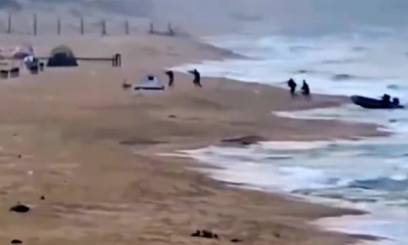 פשיטת המחבלים בחוף זיקים ב-7 באוקטובר 2023 [צילום: שימוש לפי סעיף 27א]