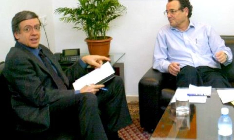 פרידמן ומזוז. הצעות חוק נגד ארגוני פשיעה [צילום: פלאש 90]