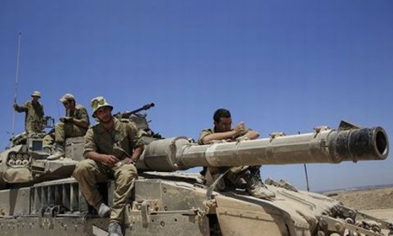 הכוחות בשטח ערוכים לחידוש האש [צילום: AP]