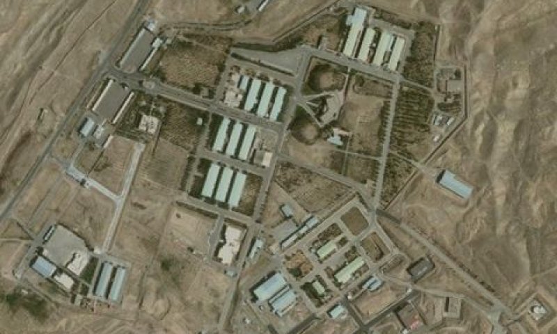 פרצ'ין. סימוכין לחשדות של המערב [צילום: google earth]