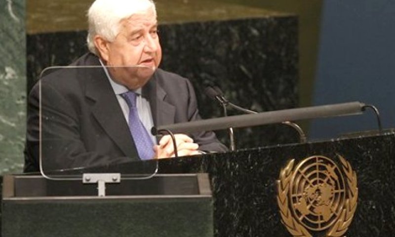 שר החוץ הסורי, וואליד אל-מועלם [צילום: AP]
