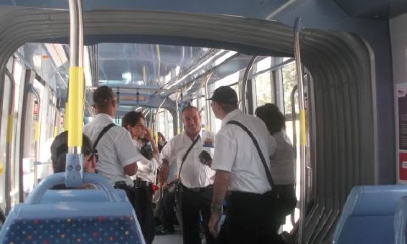 הרכבת הקלה. שוב עיצומים [צילום: איתמר לוין]