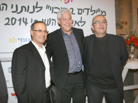 ירון בראון, דורון ספיר ורוני חזקיהו [צילום: ענת מוסברג]