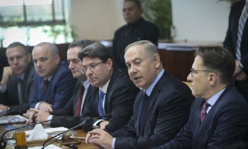 ישיבת הממשלה [צילום: אלכס קולומויסקי]