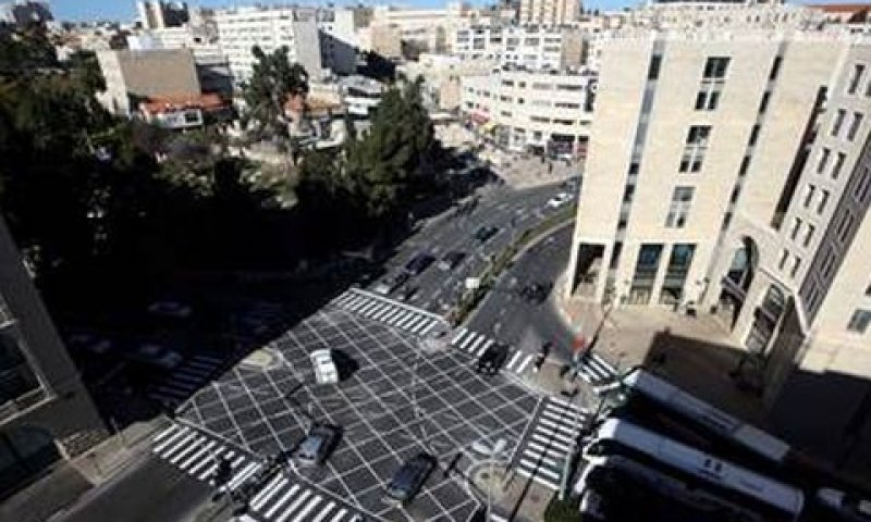 צומת ממילא [צילום: צוות תכנית אב לתחבורה י-ם]